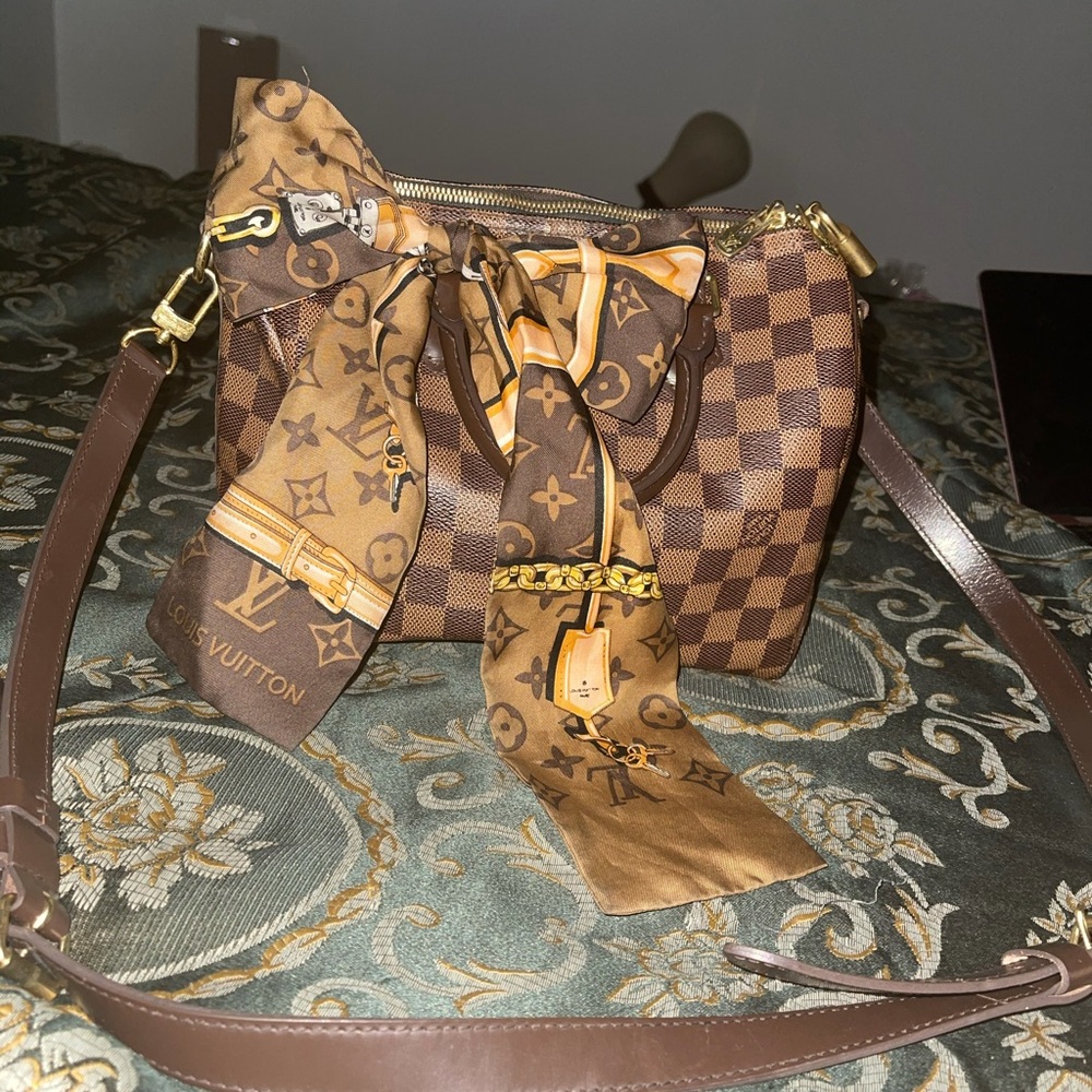 Louis Vuitton Speedy 25 Bandouliere Ebene